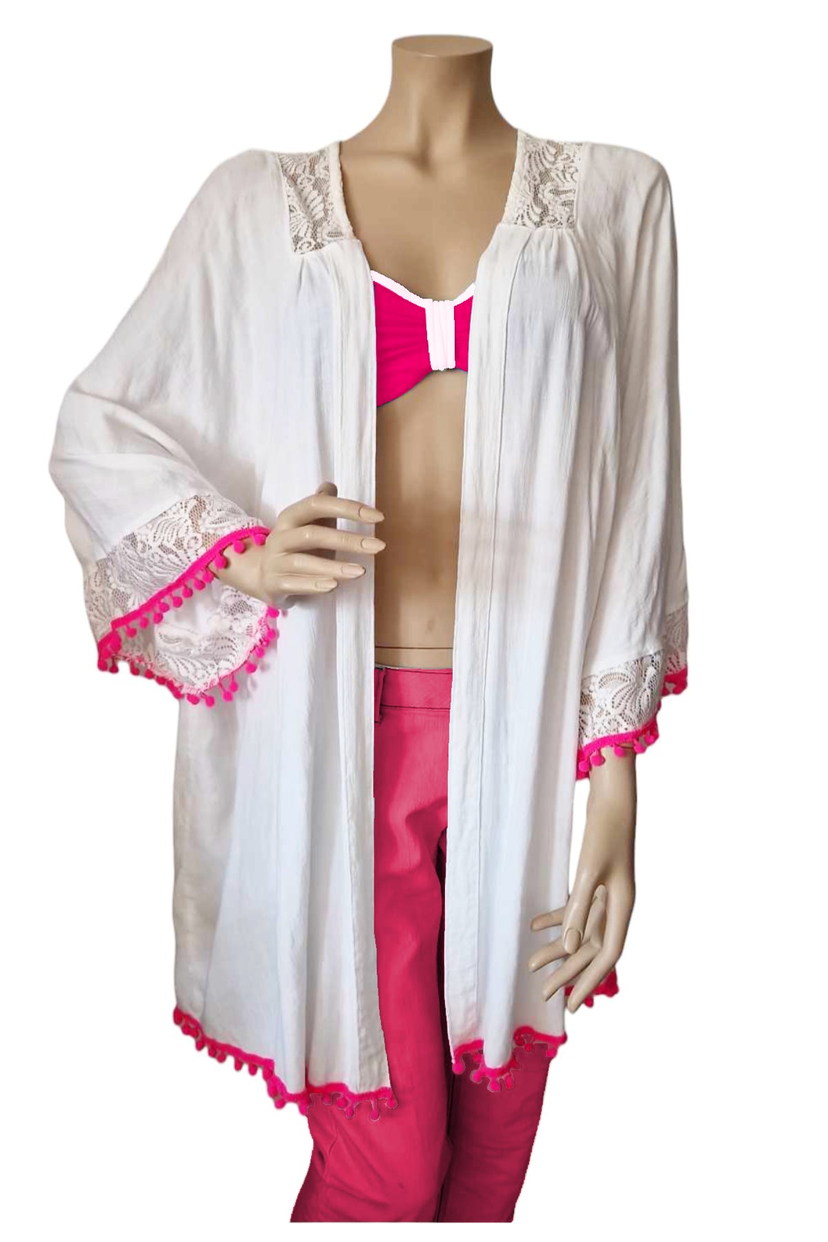 Beach Bommel Kimono