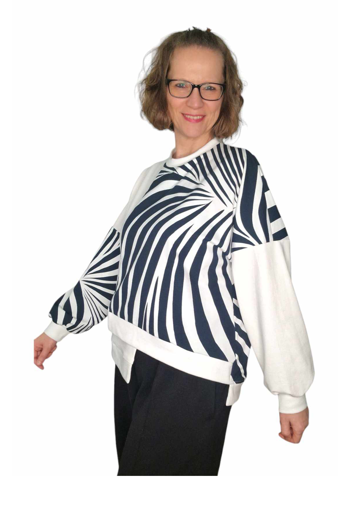 Design Sommersweat Pullover Zebra