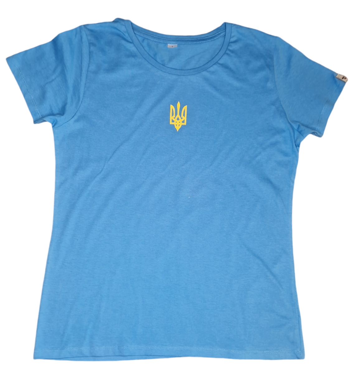 Ukraine T-Shirt für Damen Hellblau