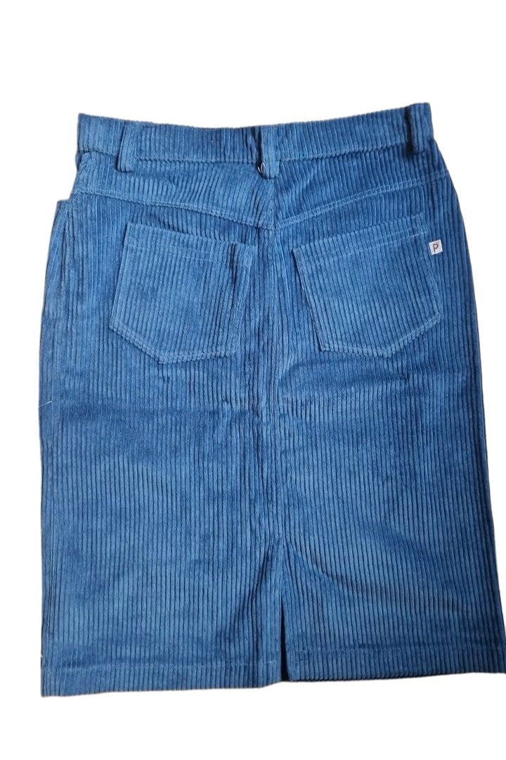 Cord Rock Indigoblau