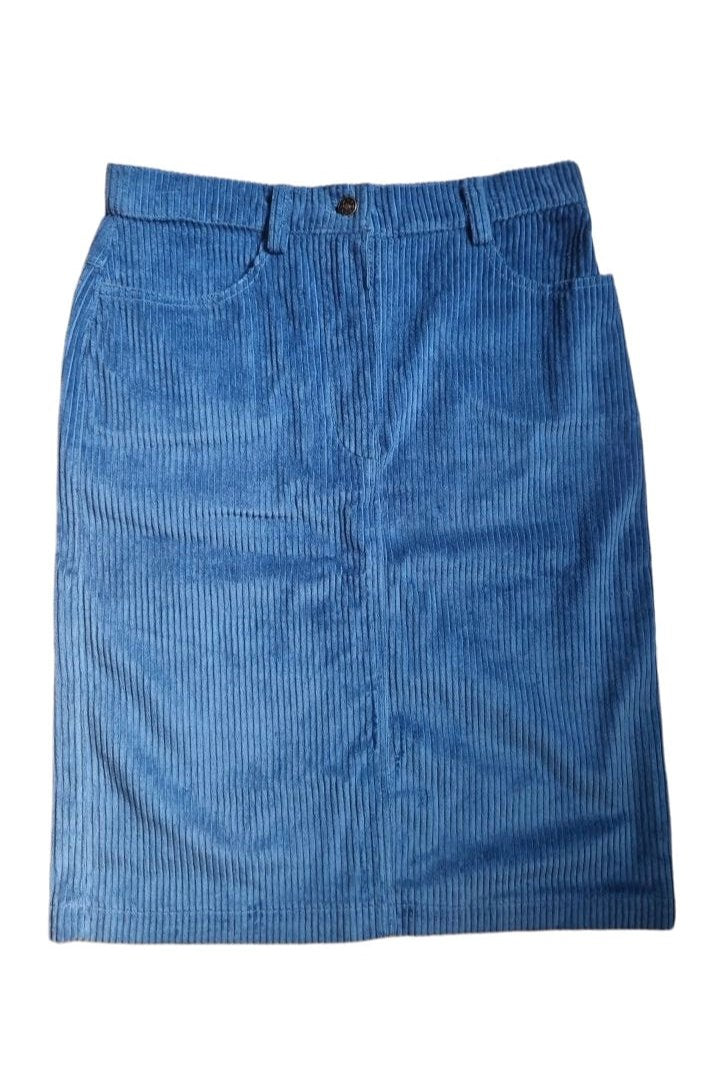 Cord Rock Indigoblau