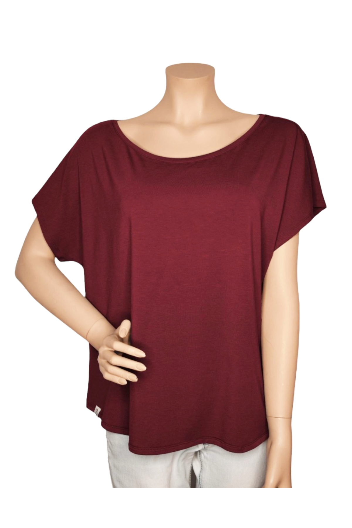 Bamboo T-Shirt Bordeaux