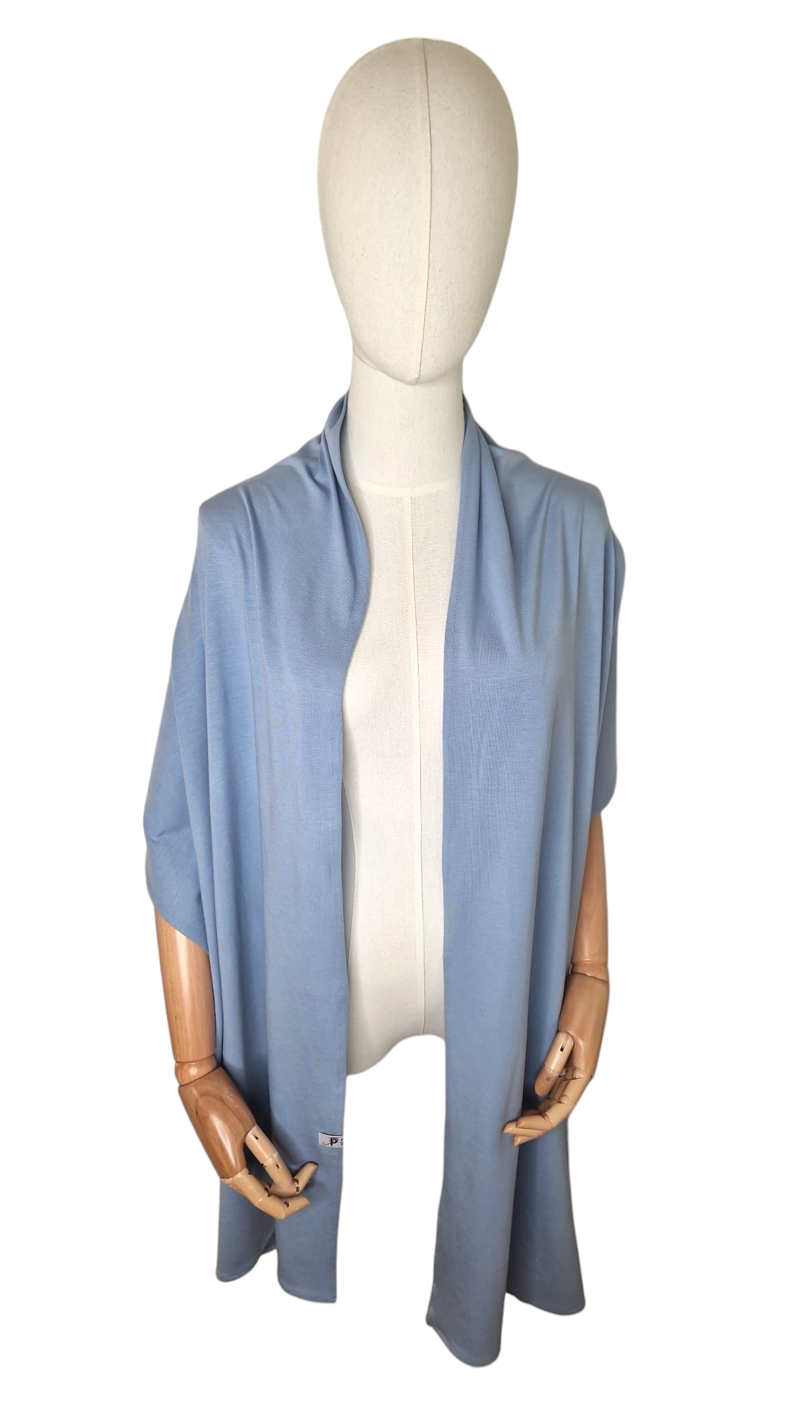 4 in 1 Tuch Bamboo Babyblau