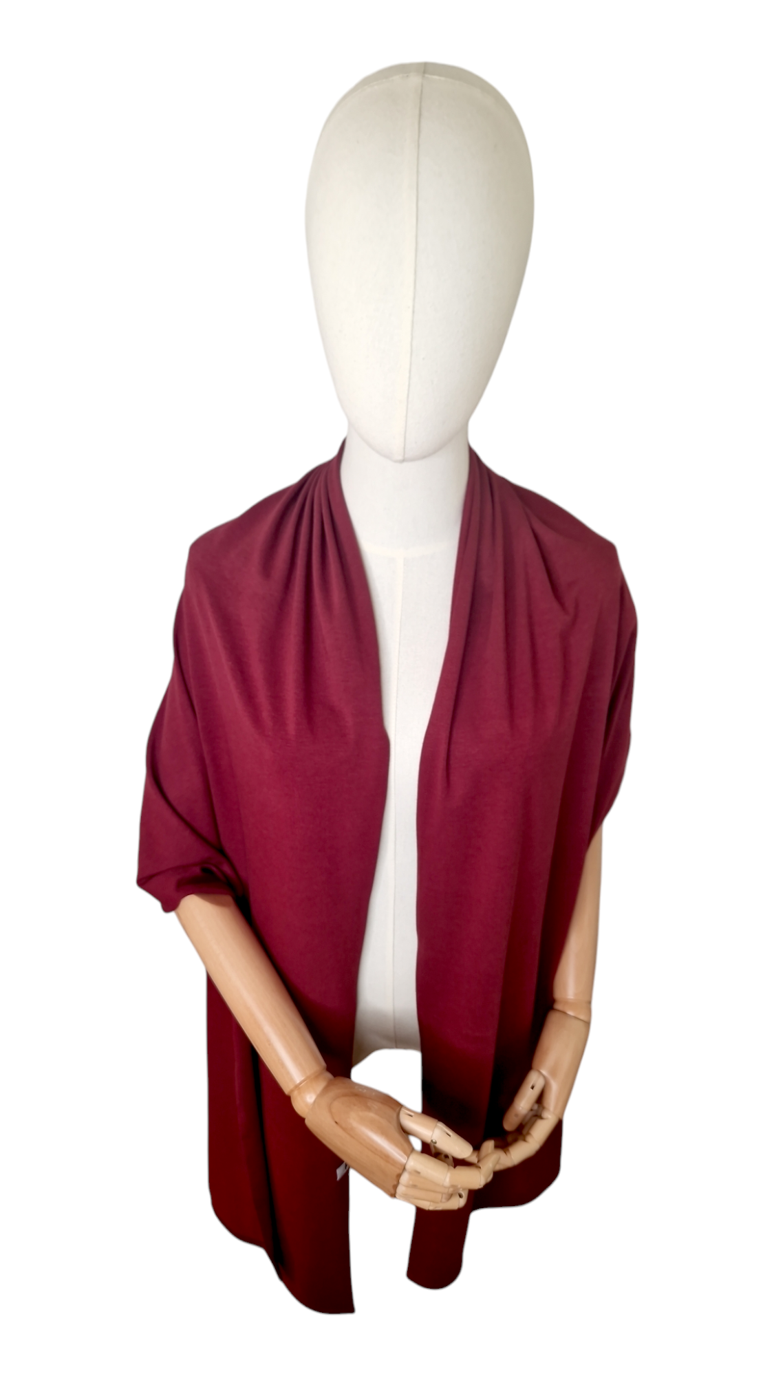 4 in 1 Tuch Bamboo Bordeaux