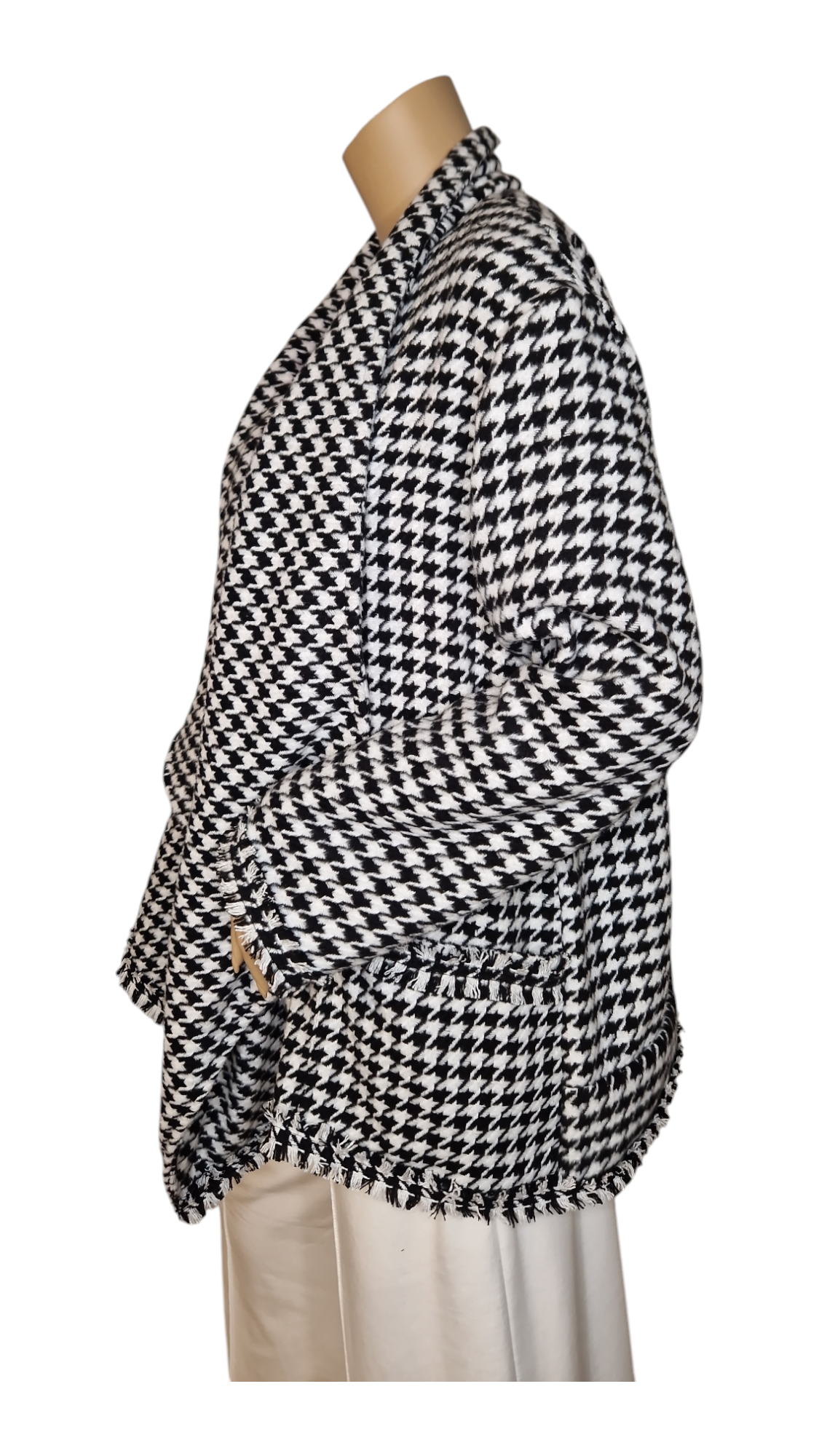 Hahnentritt Cardigan