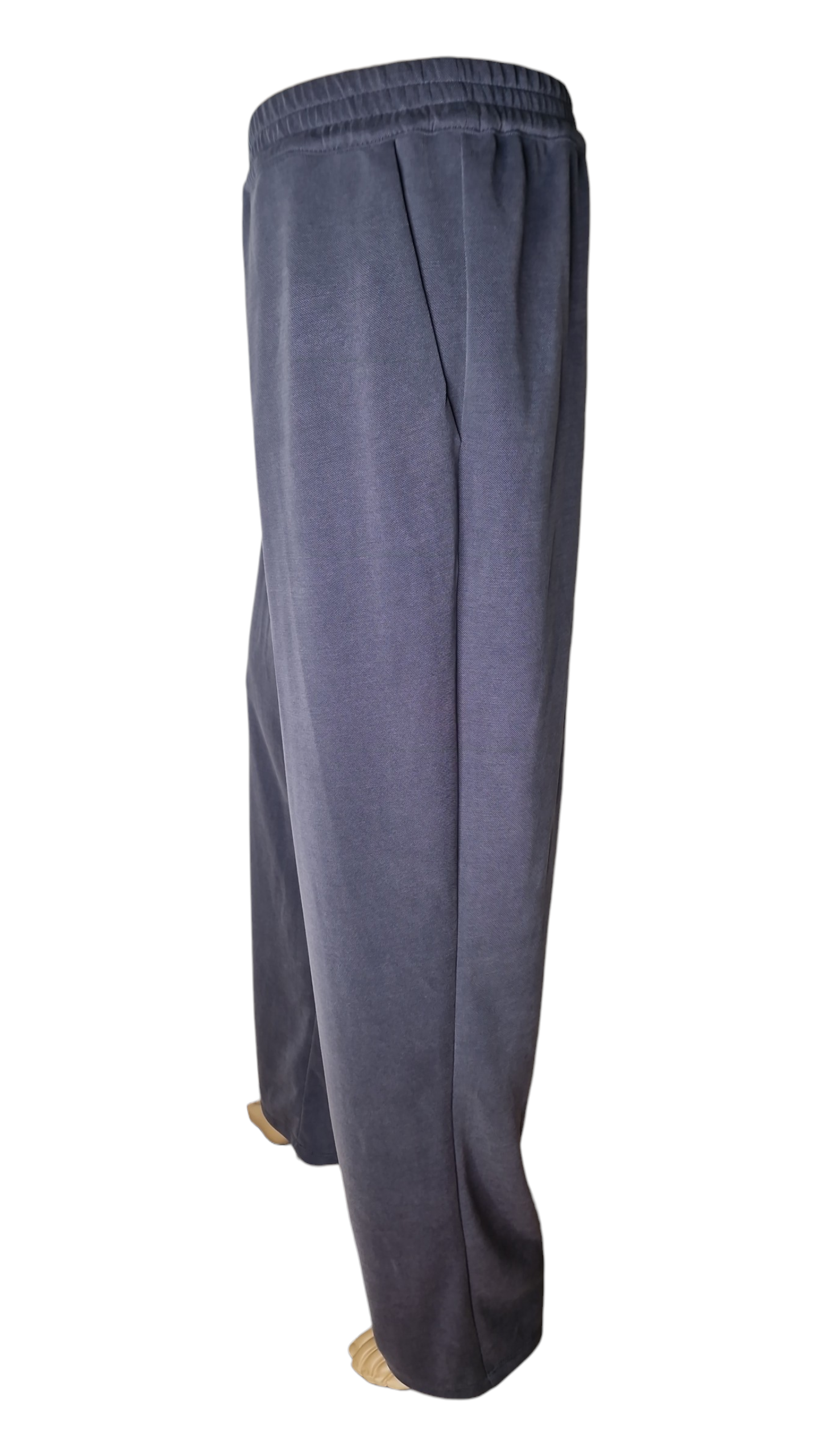 Hose Modal Jersey Blaugrau