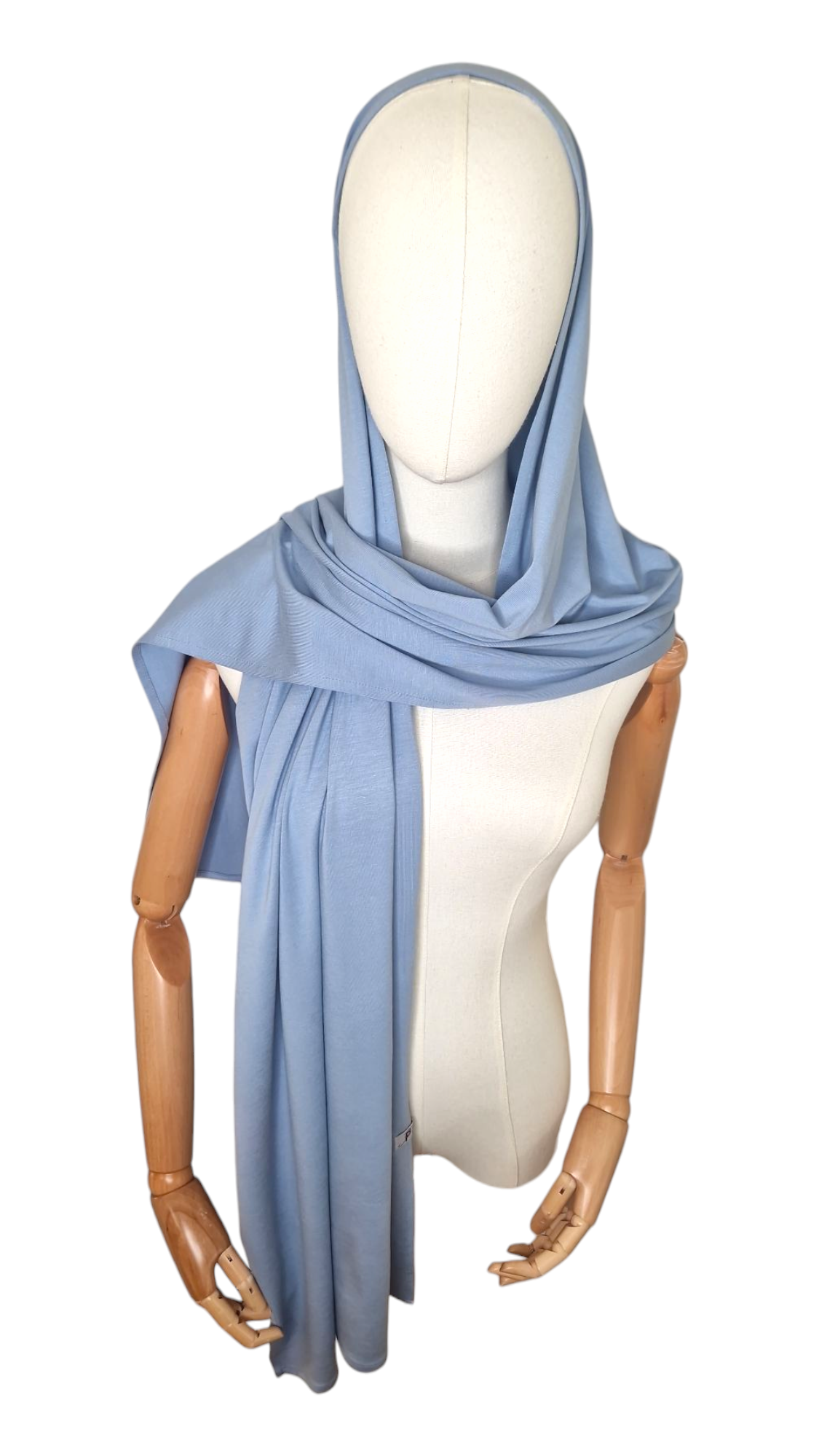 4 in 1 Tuch Bamboo Babyblau