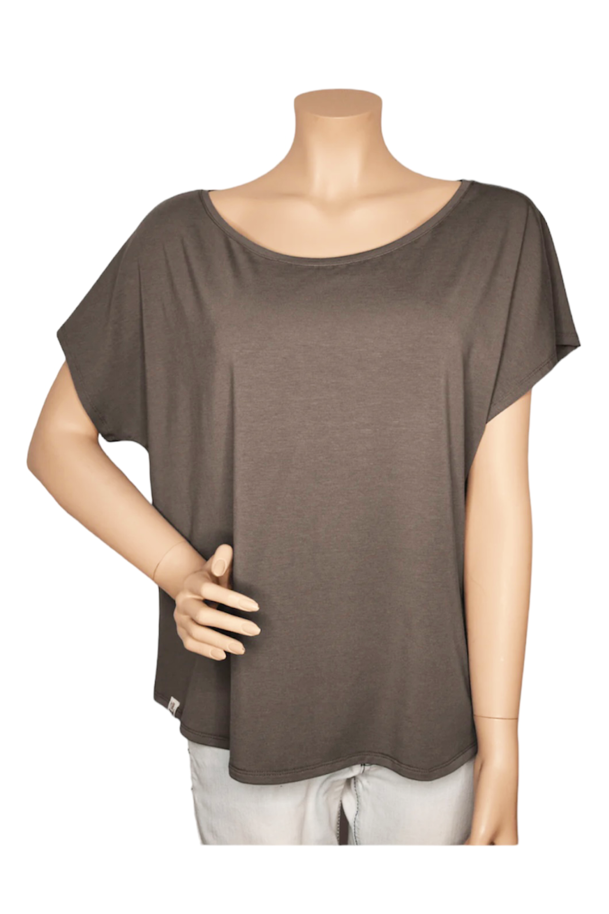 Bamboo T-Shirt Taupebraun