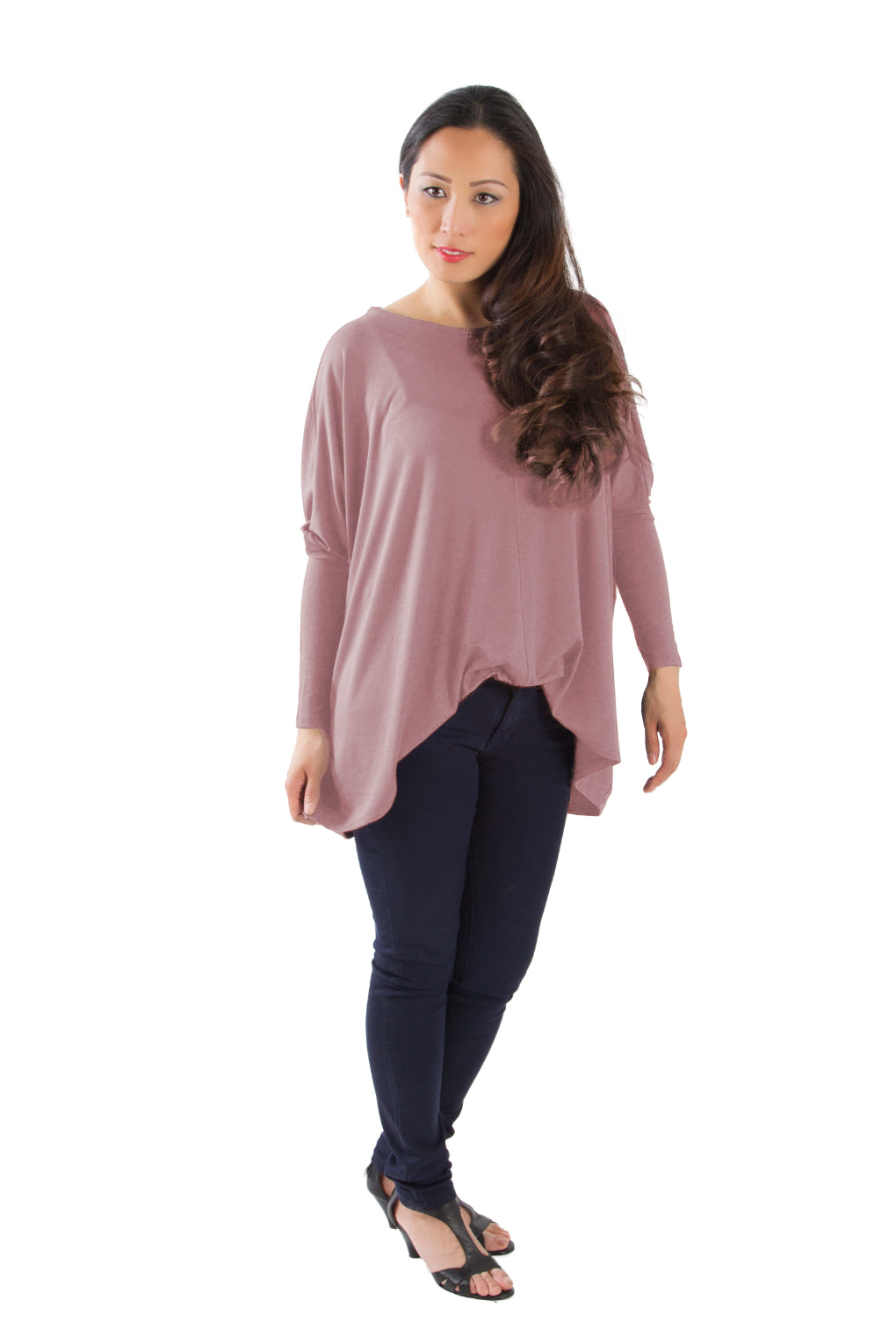 Longshirt mit rundem Halsausschnitt (2 Teil)