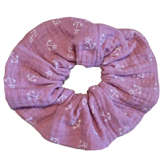 Groß Scrunchie Musselin Anker, Blumen & Leopard (Etsy)