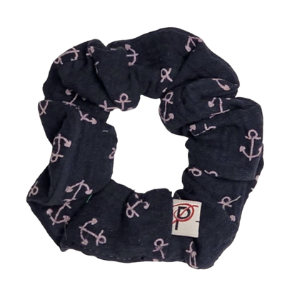 Normal Scrunchie Musselin Anker, Blumen & Leopard (Etsy)