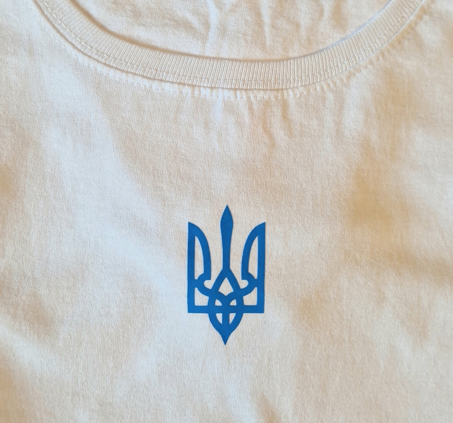 Ukraine T-Shirt für Damen Weiß