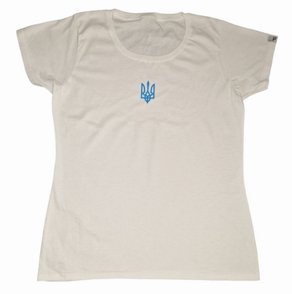 Ukraine T-Shirt für Damen Weiß