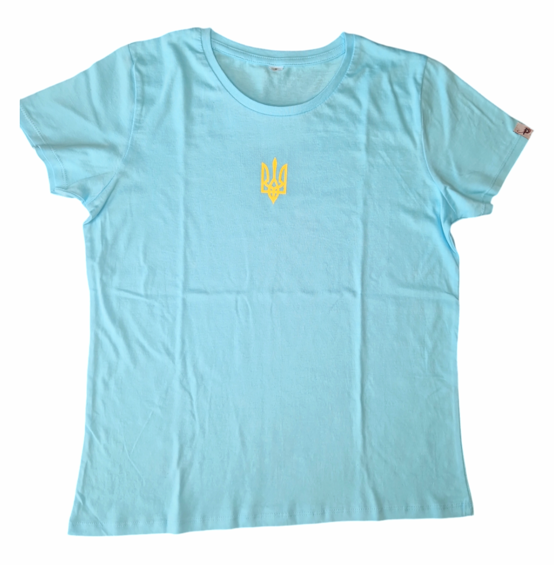 Ukraine T-Shirt für Damen Himmelblau