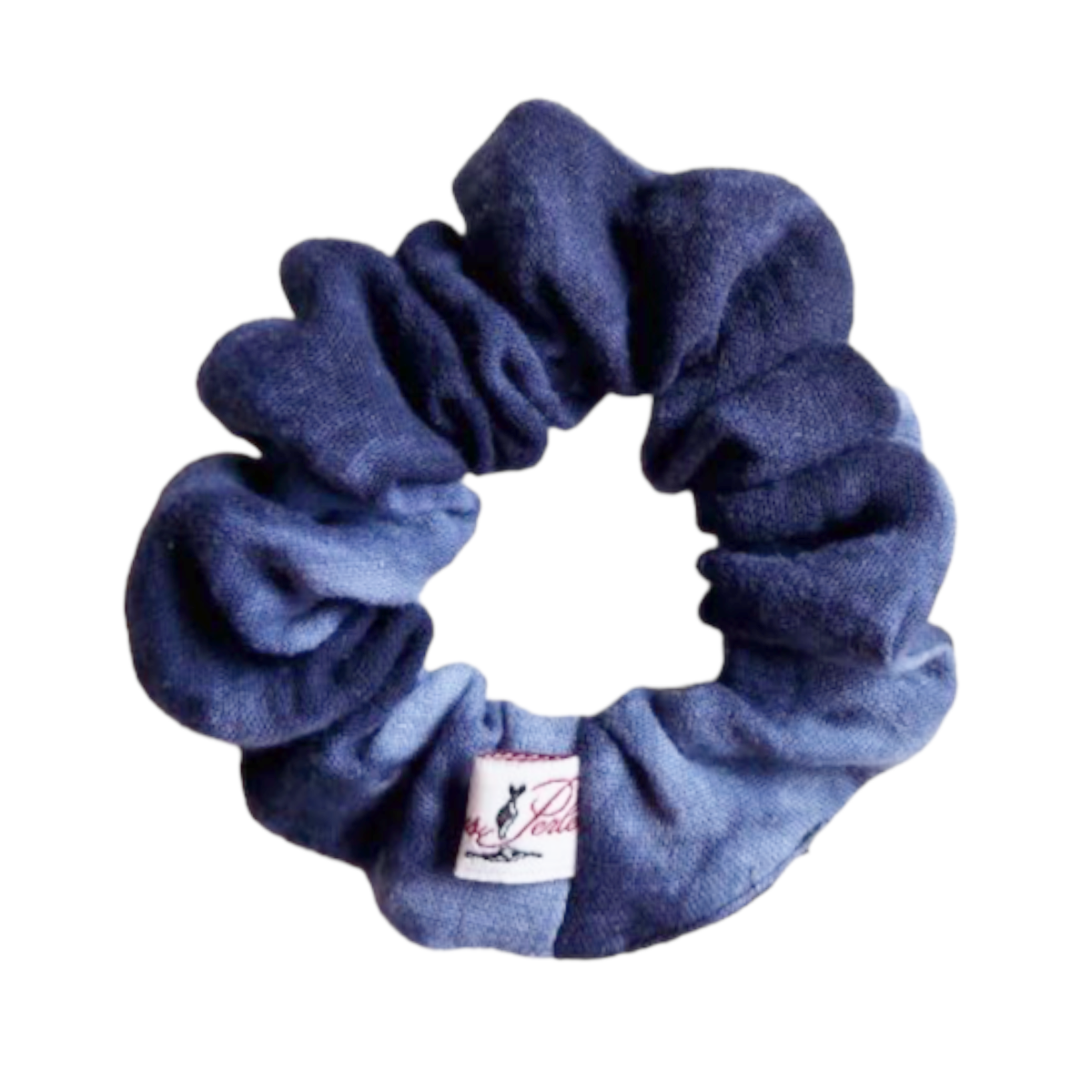 Normal Scrunchie Musselin Batik Marine