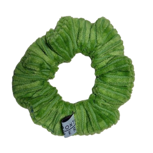 Normal Scrunchie Cord Limegrün