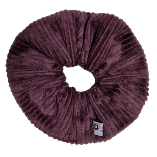 Groß Scrunchie Cord Mauve