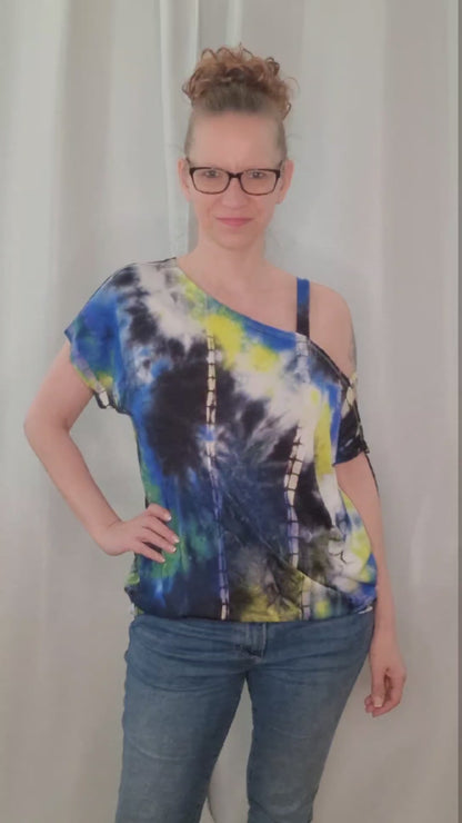 BATIK T-Shirt schulterfrei