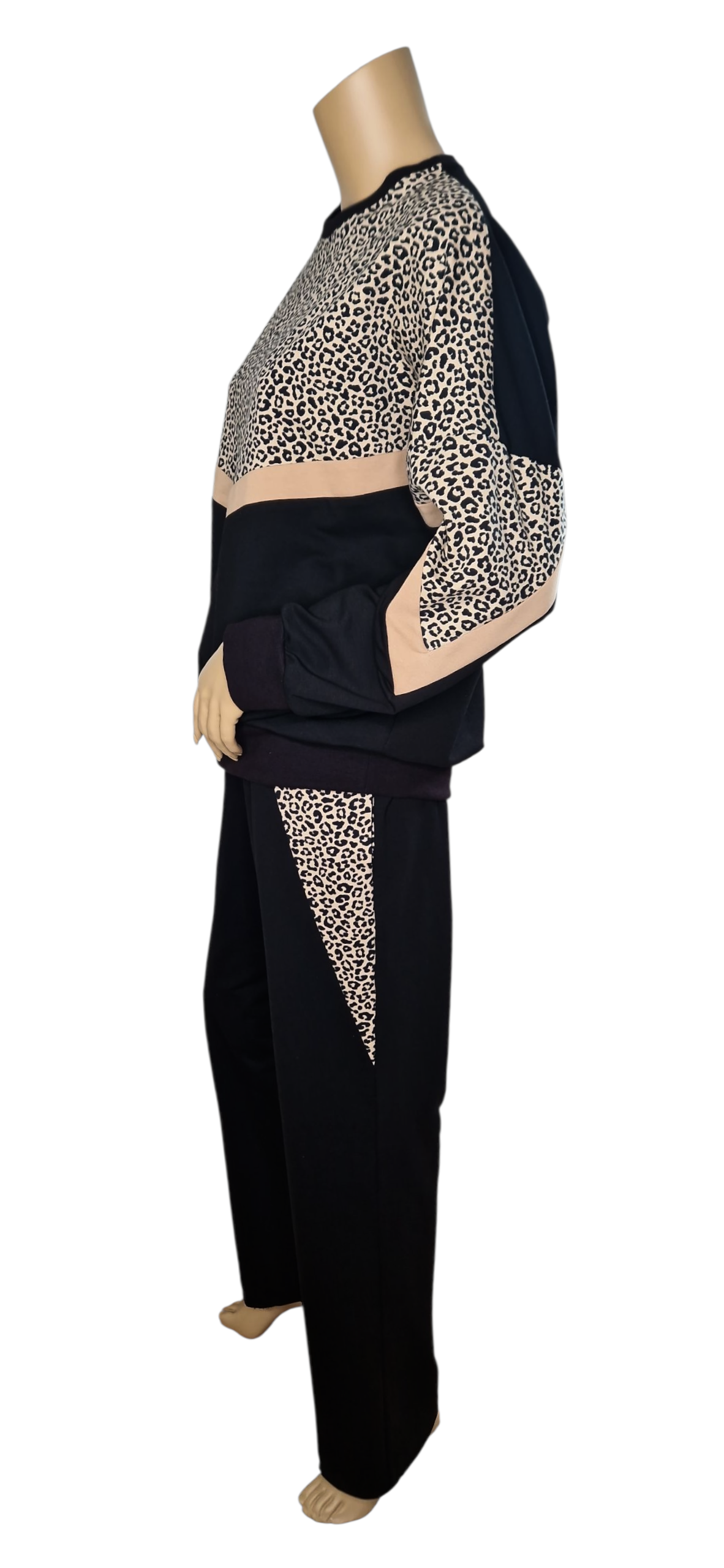 Set Leoparden Jogginganzug