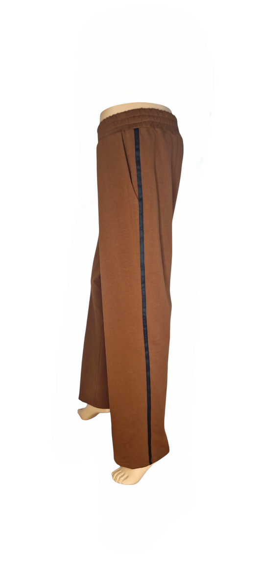 Jogginghose in Kaffee-Braun