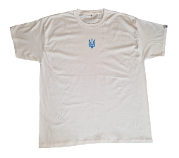 Ukraine T-Shirt für Herren Weiß