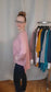 Longshirt mit rundem Halsausschnitt